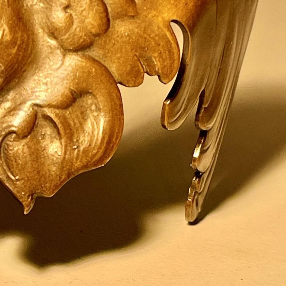 Art Nouveau Bracelet Owl With Spread Wings Bronze With Copper Patina photo 500.0