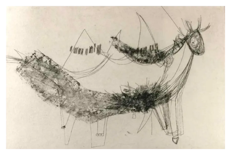 Anne Body, Anonyme Of The 20th Century, Engraving, 1965