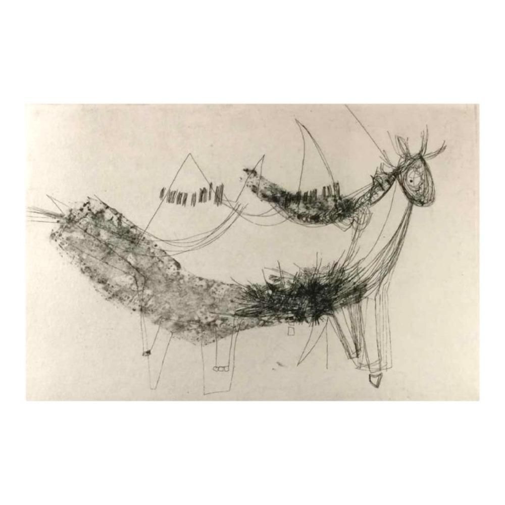 photo for sale Anne Body, Anonyme Of The 20th Century, Engraving, 1965