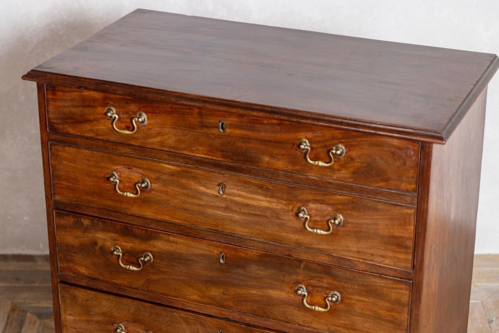 Vintage Mahogany George III Secretaire Chest photo vinterior