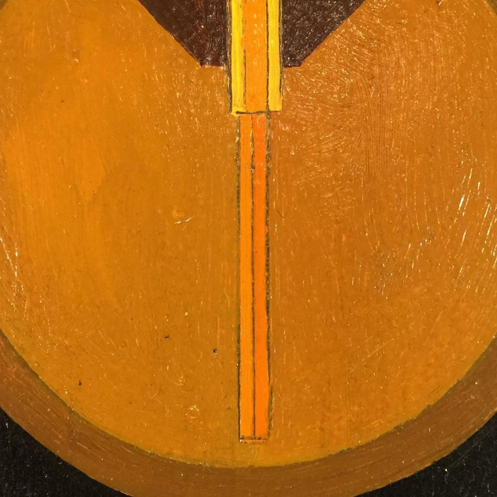 Jean Boquet, Geometric Abstraction, Oil On Panel, 1940s photo 1240.0