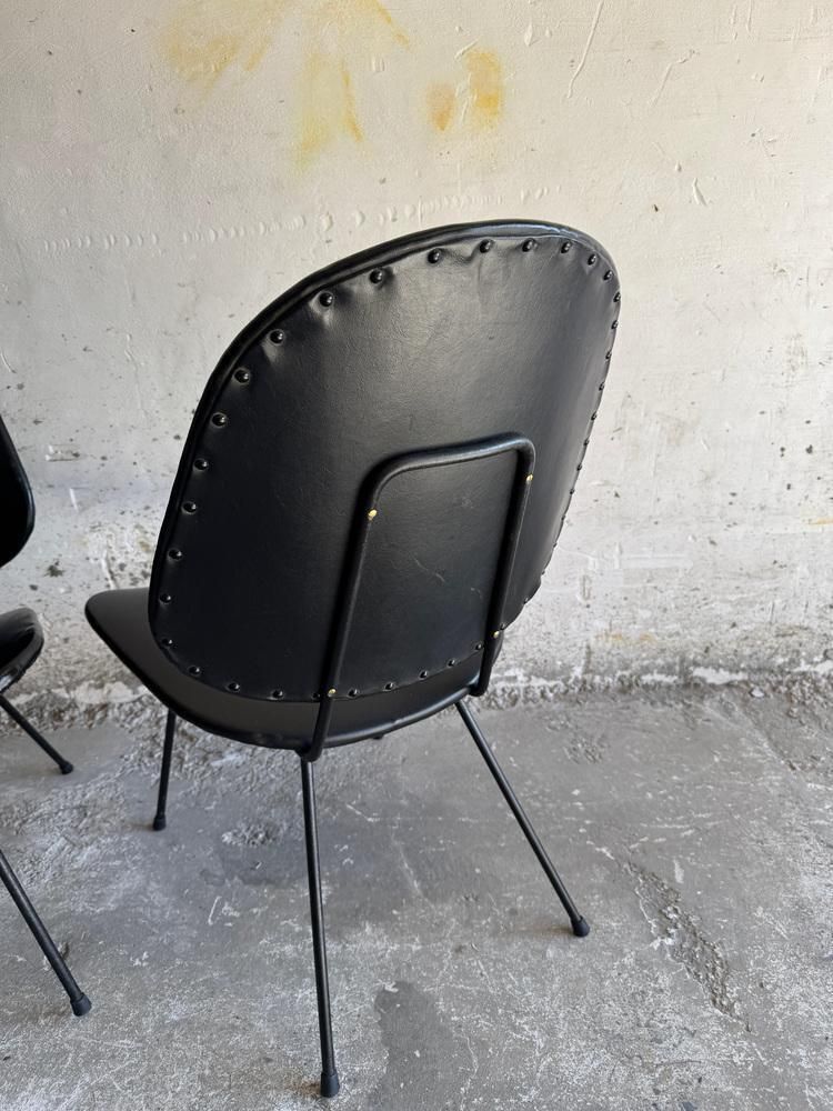 Set Of Lounge Chairs By W.H. Gispen For Kembo, 1950 photo vintage