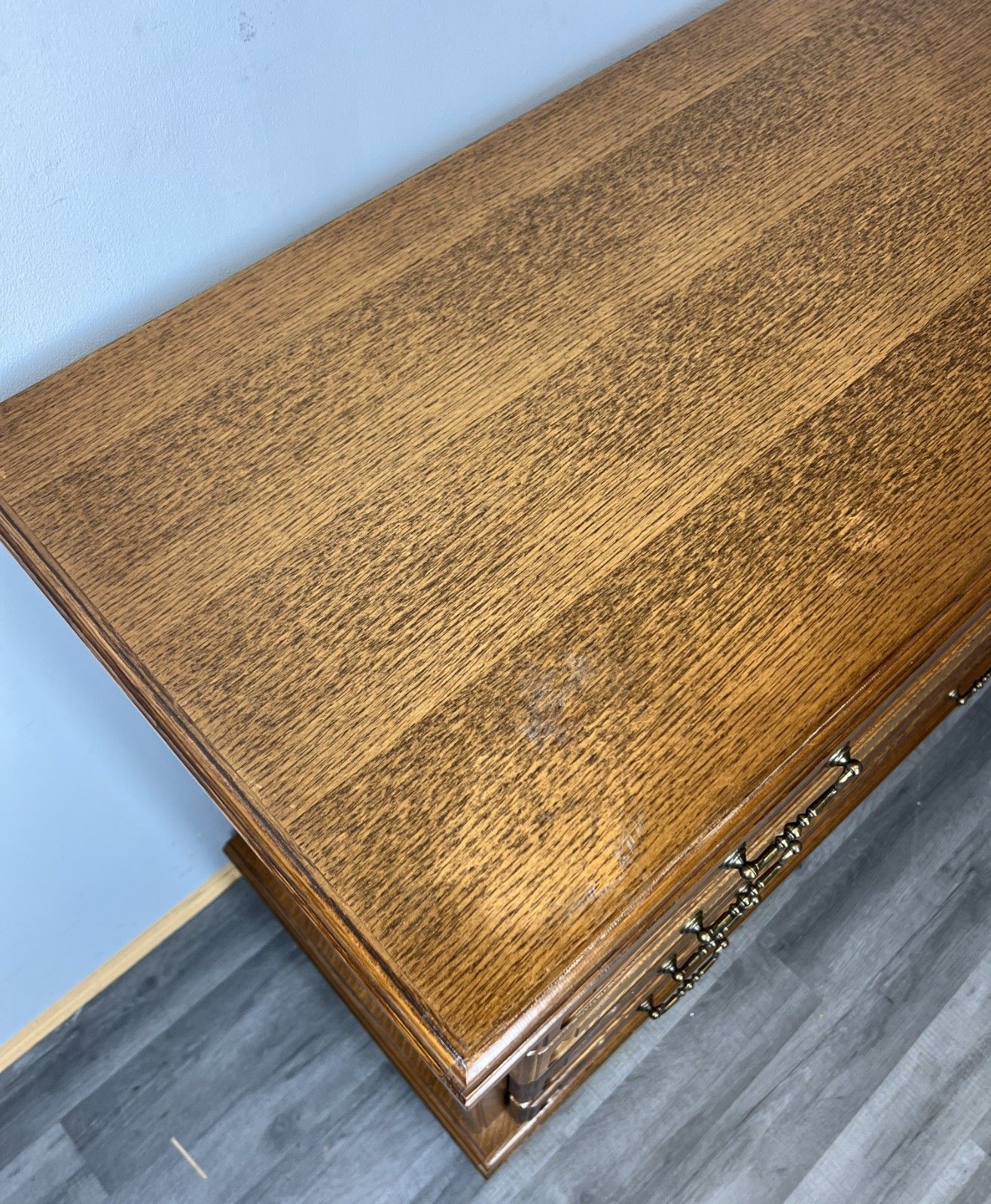 photo buy Chest Of Drawers Vintage French 4 Drawers Cabinet With Brass Handles Lot 4473