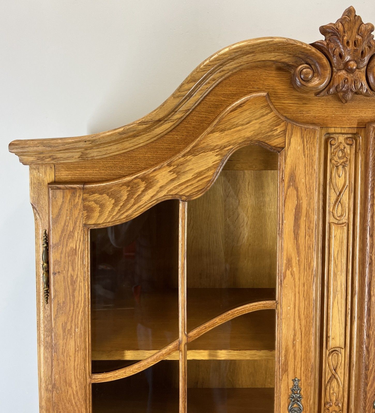 Bookcase Vintage French Louis XIV Style Display Cabinet Sideboard Lot 4479 photo 499.0