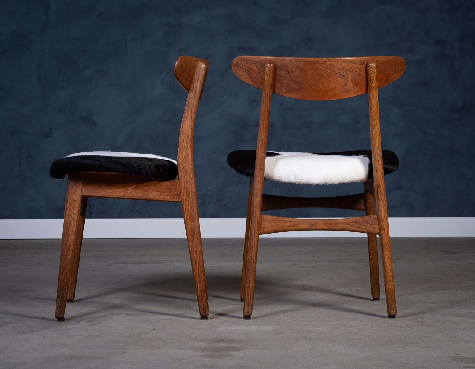 Set Van 4 Ch30 Eetkamerstoelen Van Hans J. Wegner Voor Carl Hansen & Søn, 1952 photo buy