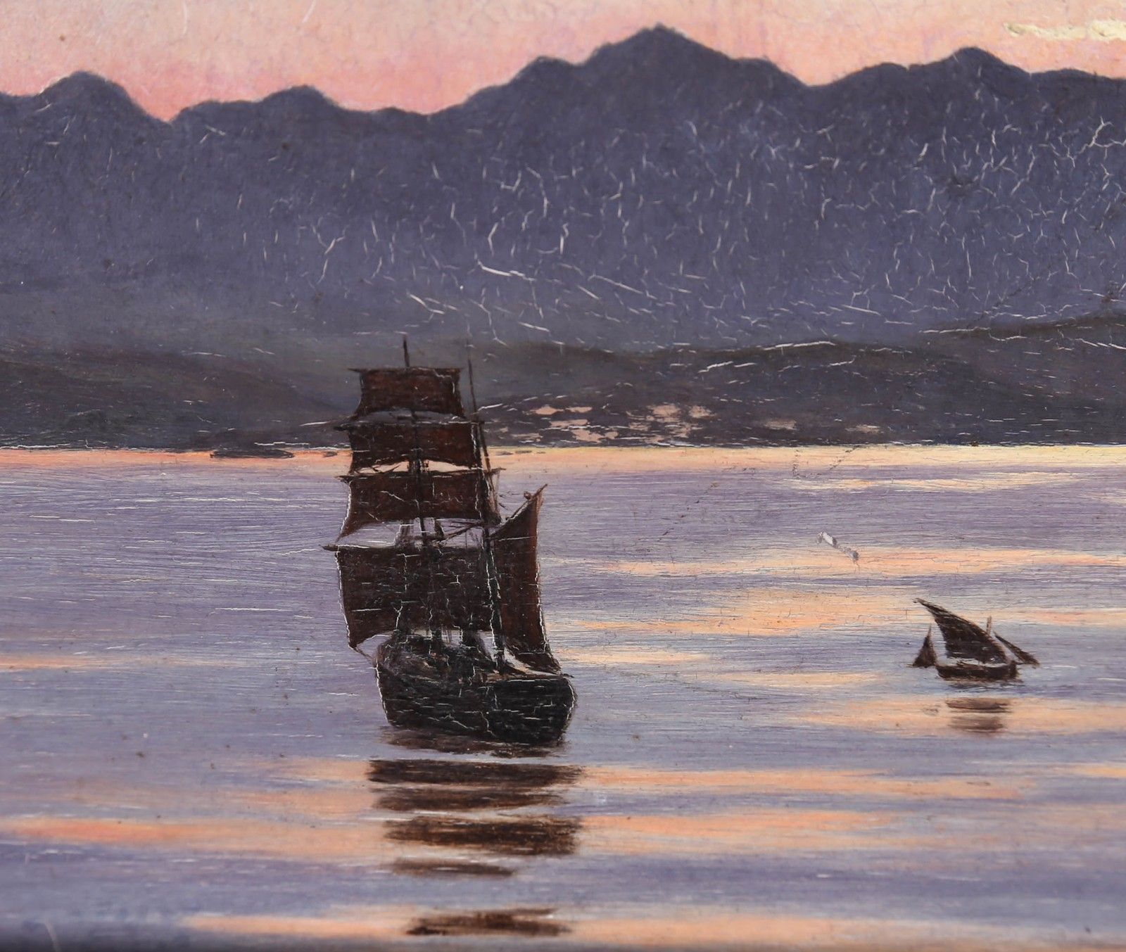 Frederick William John Shore (1844 1916) Oil, West Coast Of Scotland photo 995.0