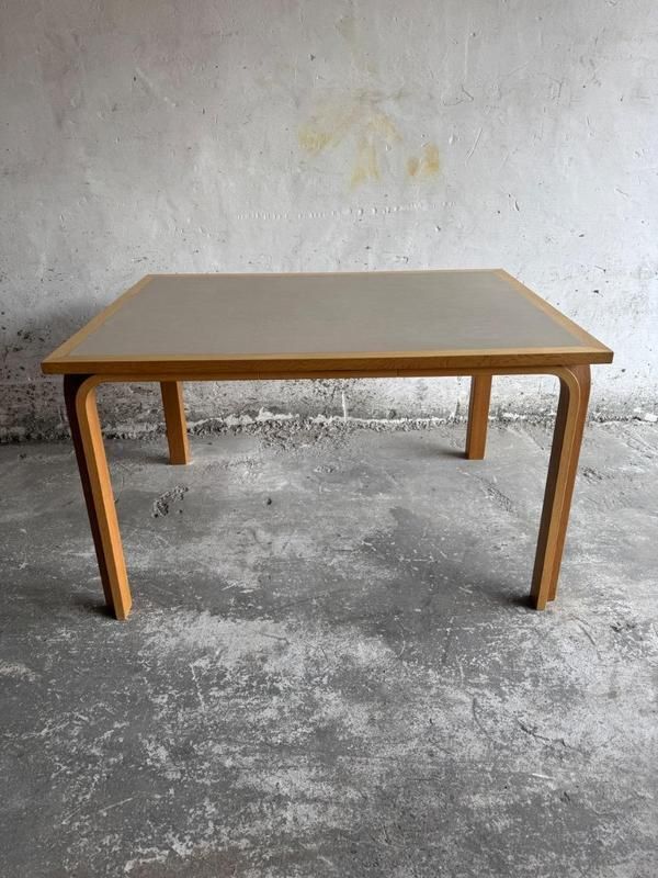 Danish Dining Table In Wood With With Grey Top From Magnus Olesen, 1970s photo buy