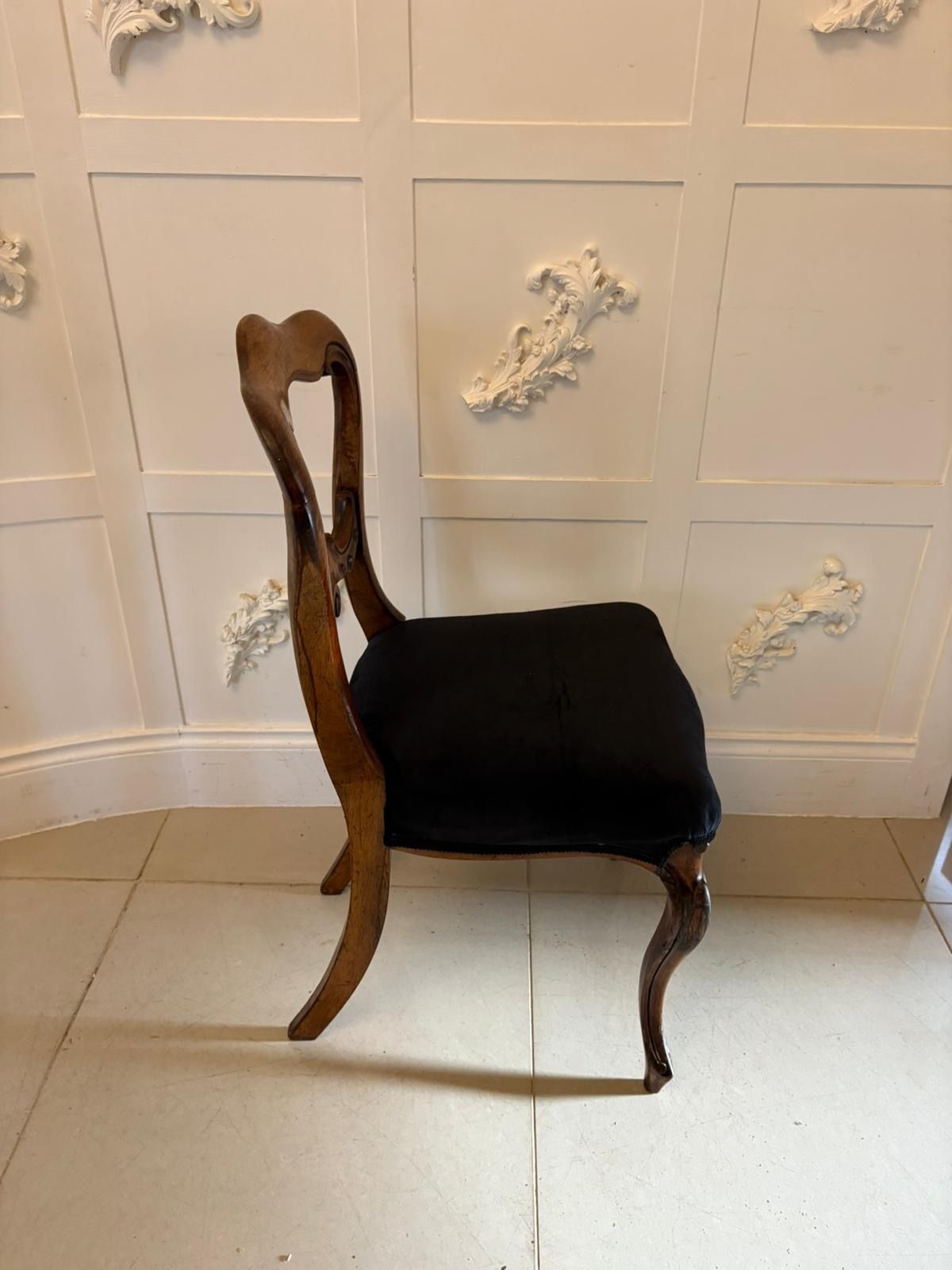 Antique Set Of Six Quality 19th Century Rosewood Balloon Back Dining Chairs photo furniture