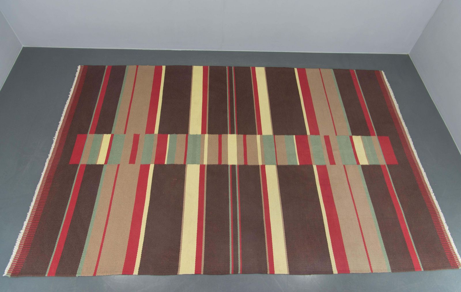 Rare Abstract Modernist Carpet By Antonin Kybal, 1948 photo for sale