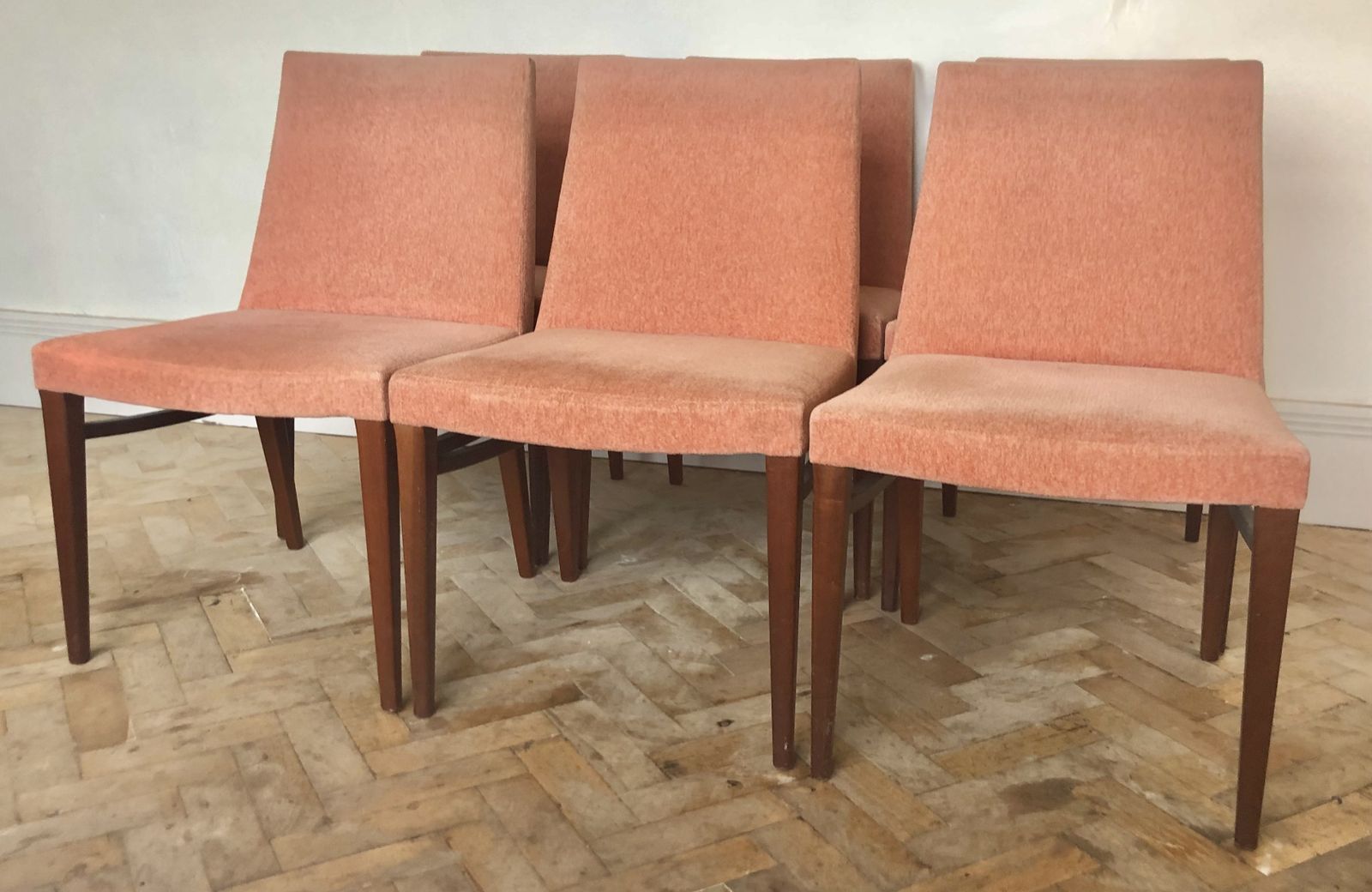 Vintage G Plan Kofod Larsen Dining Chairs Set 6 photo vintage