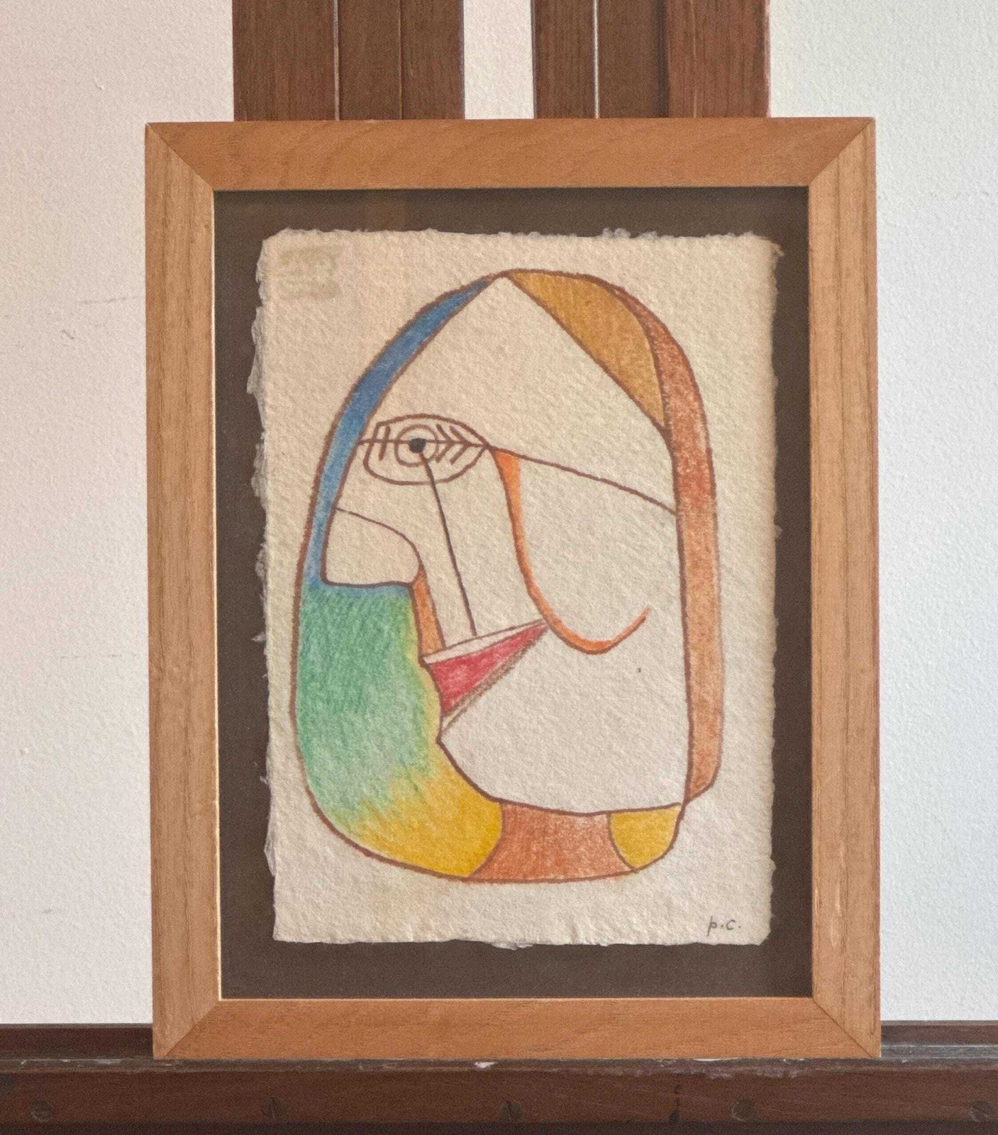 Painting Of A Head By Peter Carreras