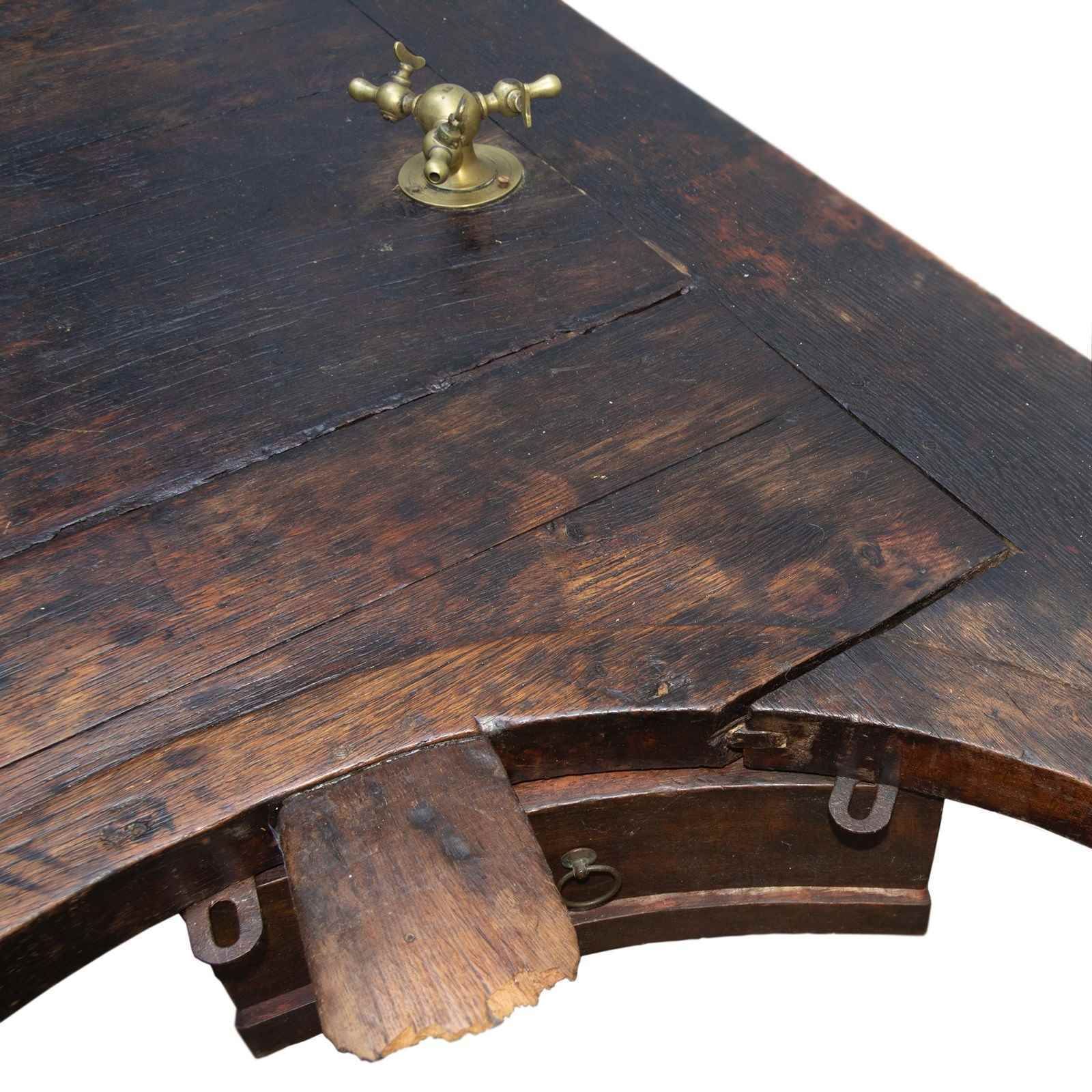photo furniture 19th C. Jewellers' Shop Walnut Work Table From France