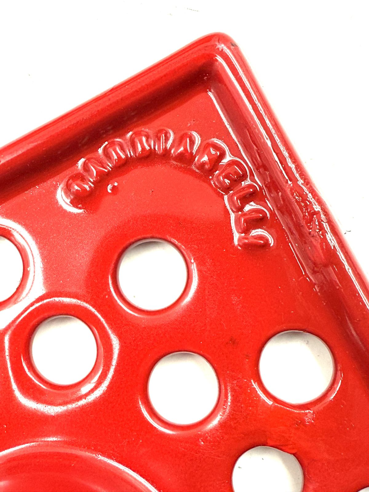 Space Age Red Ceramic Ashtray, Studio Opi, Gabbianelli Italy Ca. 1970 photo buy