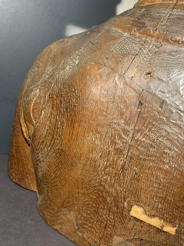 photo furniture Frans Claessens, Life Size Bust Of Pablo Picasso, Carved Wood, 1930s