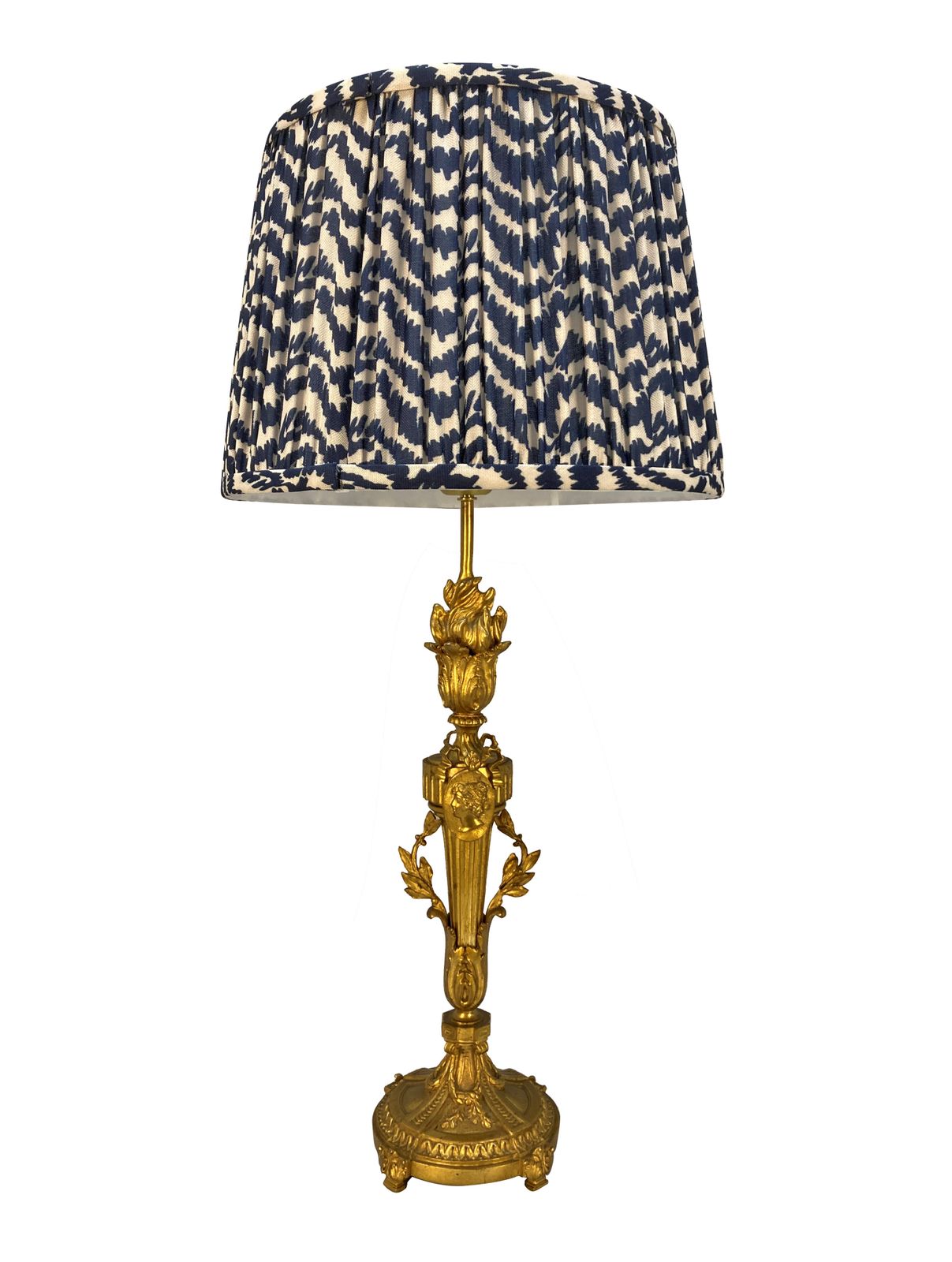A Pair Of Louis XVI Style Ornately Designed Candlestick Lamps photo furniture