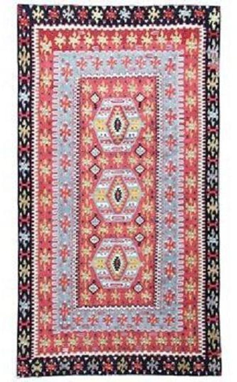 Vintage Anatolian Kilim 3.11m X 1.54m