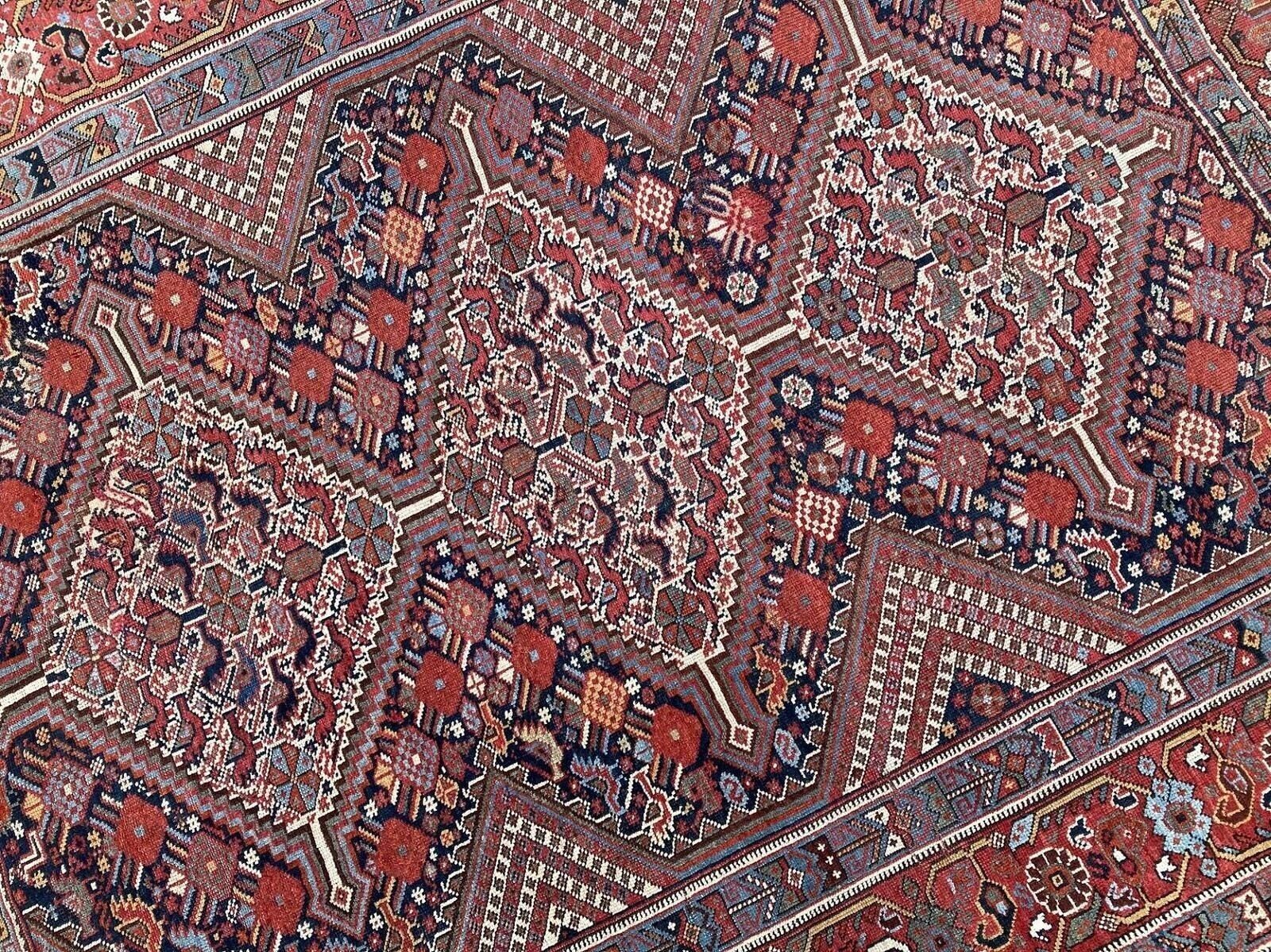 photo for sale Antique Khamseh Rug 1.78m X 1.45m