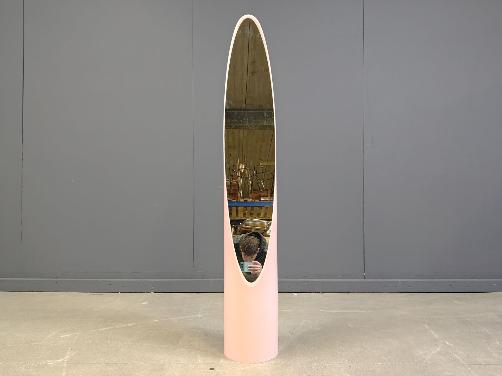 Unghia Mirror By Rodolfo Bonetto, Italy 1970s photo 595.0