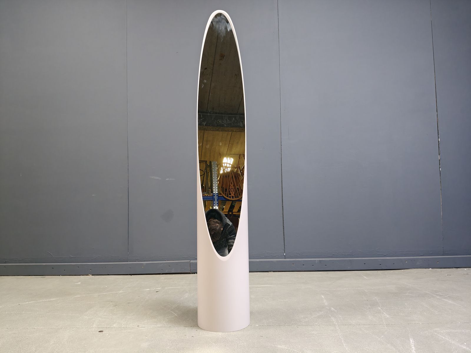 Unghia Mirror By Rodolfo Bonetto, Italy 1970s photo vinterior