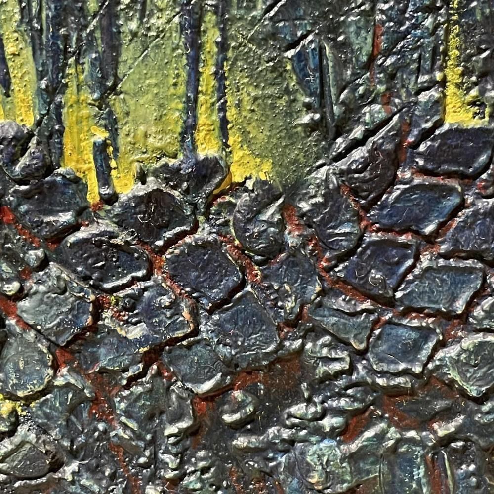 Erwin Mackowiak, Abstracte Compositie, Olie Op Paneel, Jaren 1960 photo Kunst