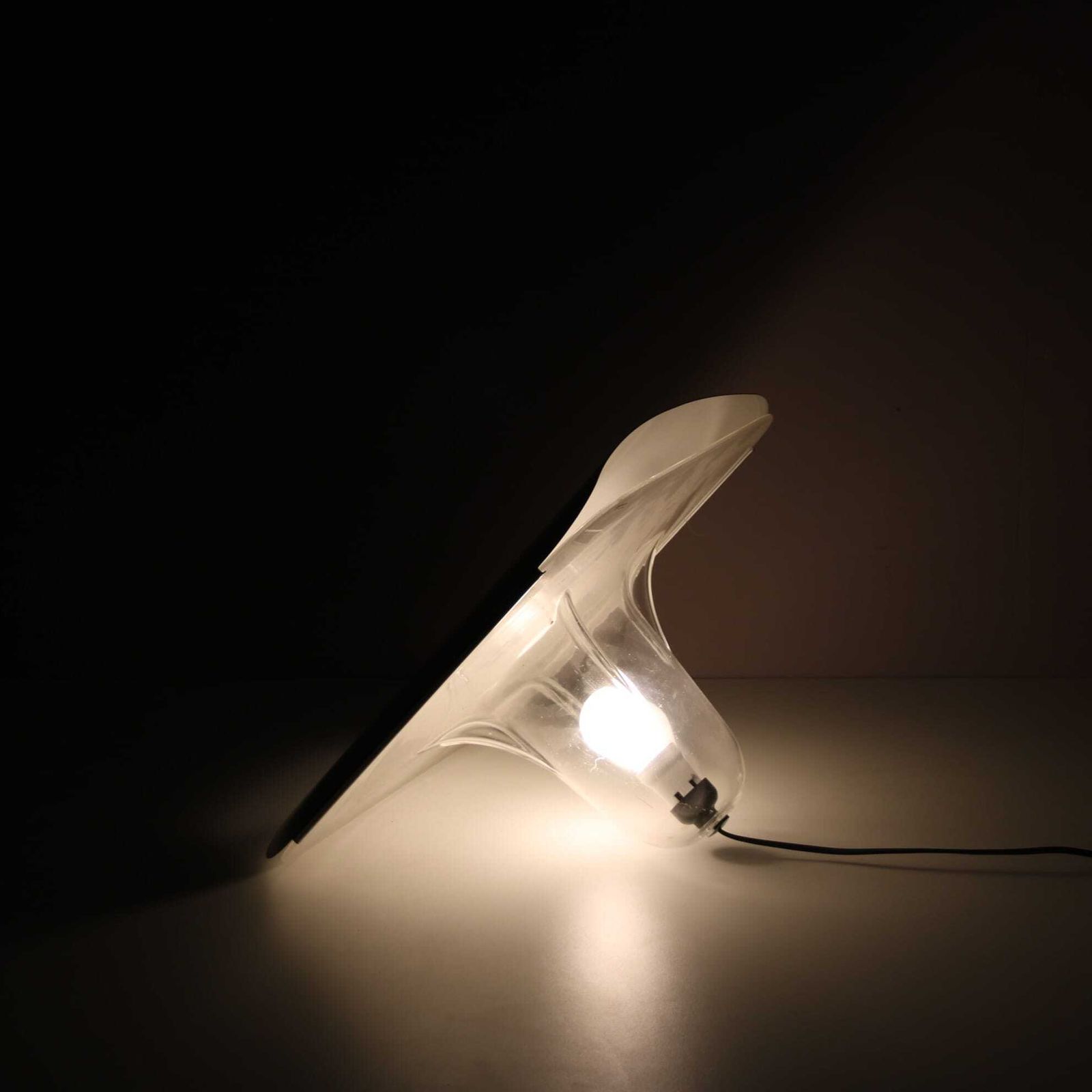 1970s Unique Table / Floor Lamp By Guzzini, Italy photo for sale