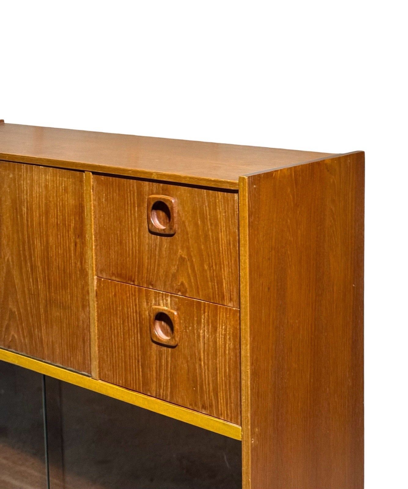 photo furniture Turnidge Teak Bookcase Desk Mid Century Retro C1960s