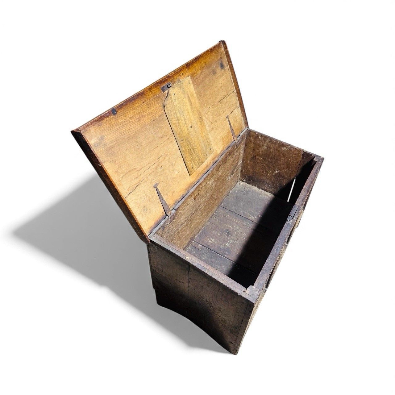 Antique Period Blanket Box Coffer Solid Oak And Elm Superior Quality C1680s photo buy