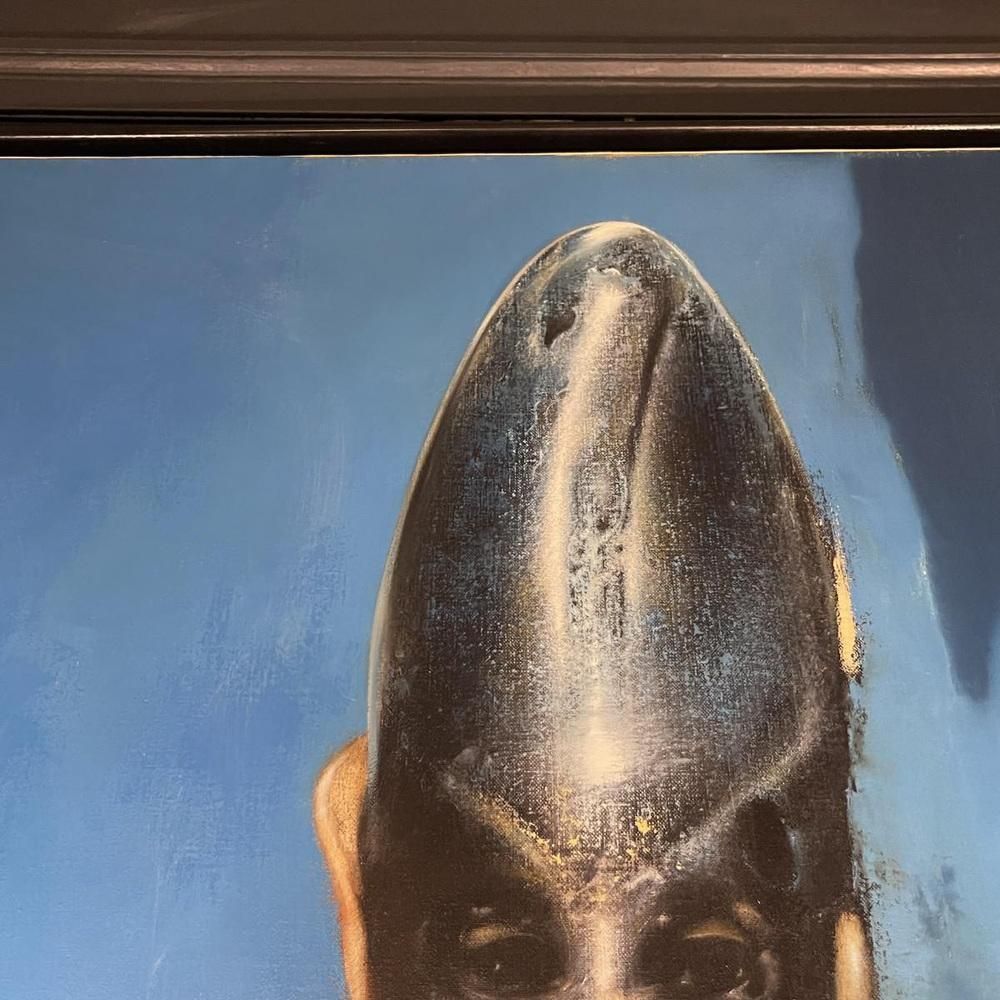 Michel Van De Velde, Métamorphose Marine, Olieverf Op Doek, 1993 photo Kunst