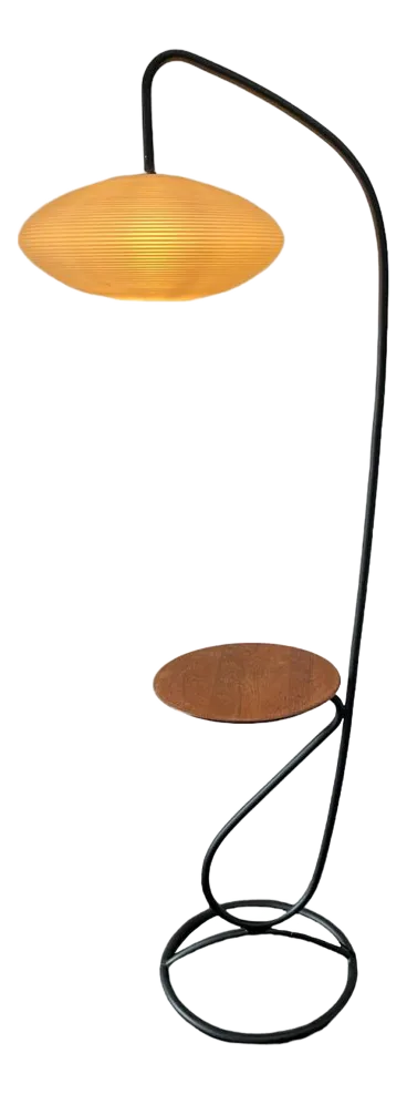 Floor Lamp In Tubular Metal By Mathieu Matégot, 1960s