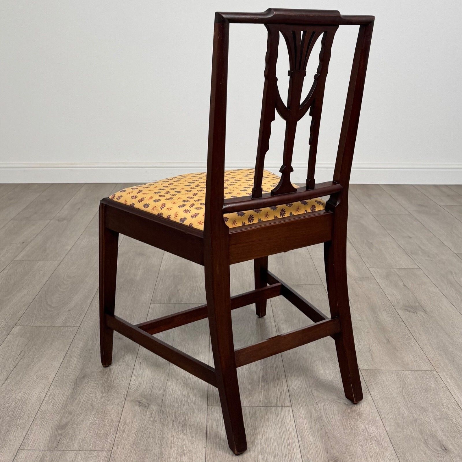 Antique 19th Century Set Of 6 Dining Chairs In Mahogany photo Furniture