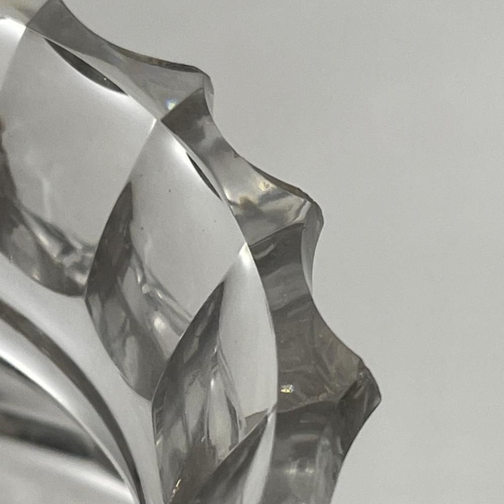 Art Deco Vase In Cut Crystal By Joseph Simon For Val Saint Lambert, 1920s photo 664.0