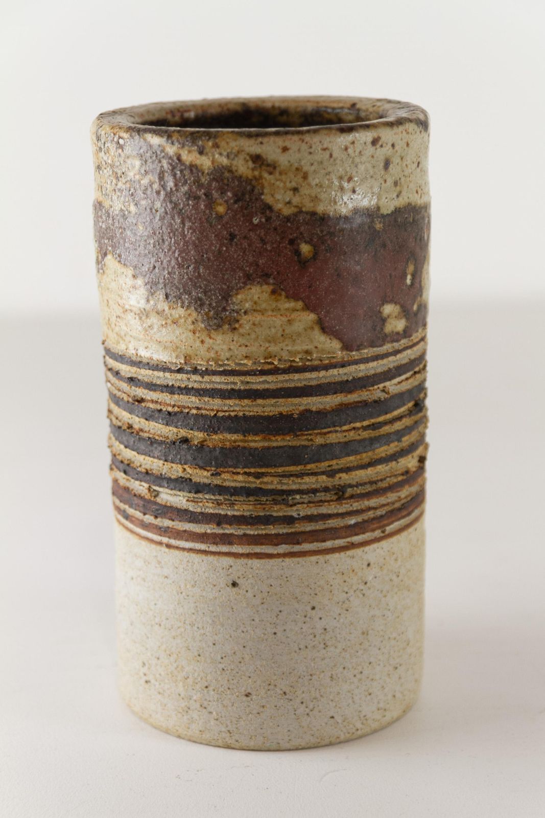 Danish Mcm Stoneware Vase By Tue Poulsen, 1960s. photo furniture