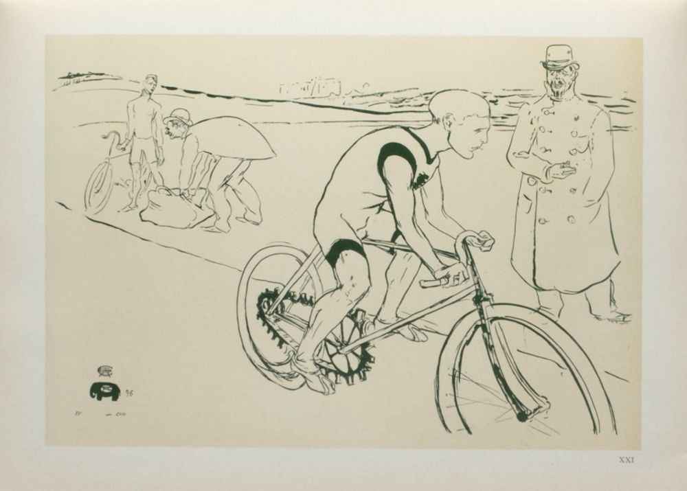 Henri Toulouse Lautrec Michael Lithograph Signed Plate Mourlot 1967