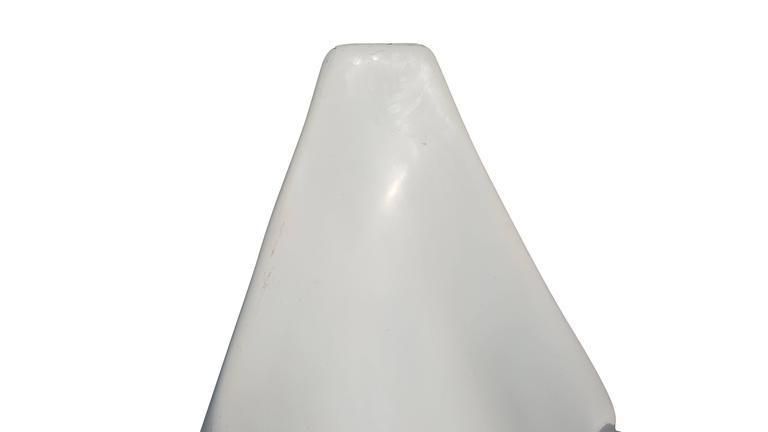 White Lounge Pool Chair, Mid Century Modern photo 1276.0