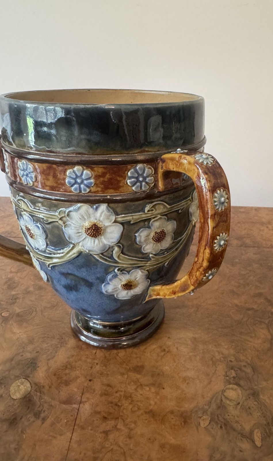 Fantastic Quality Pair Of Antique Royal Doulton Loving Cups photo buy