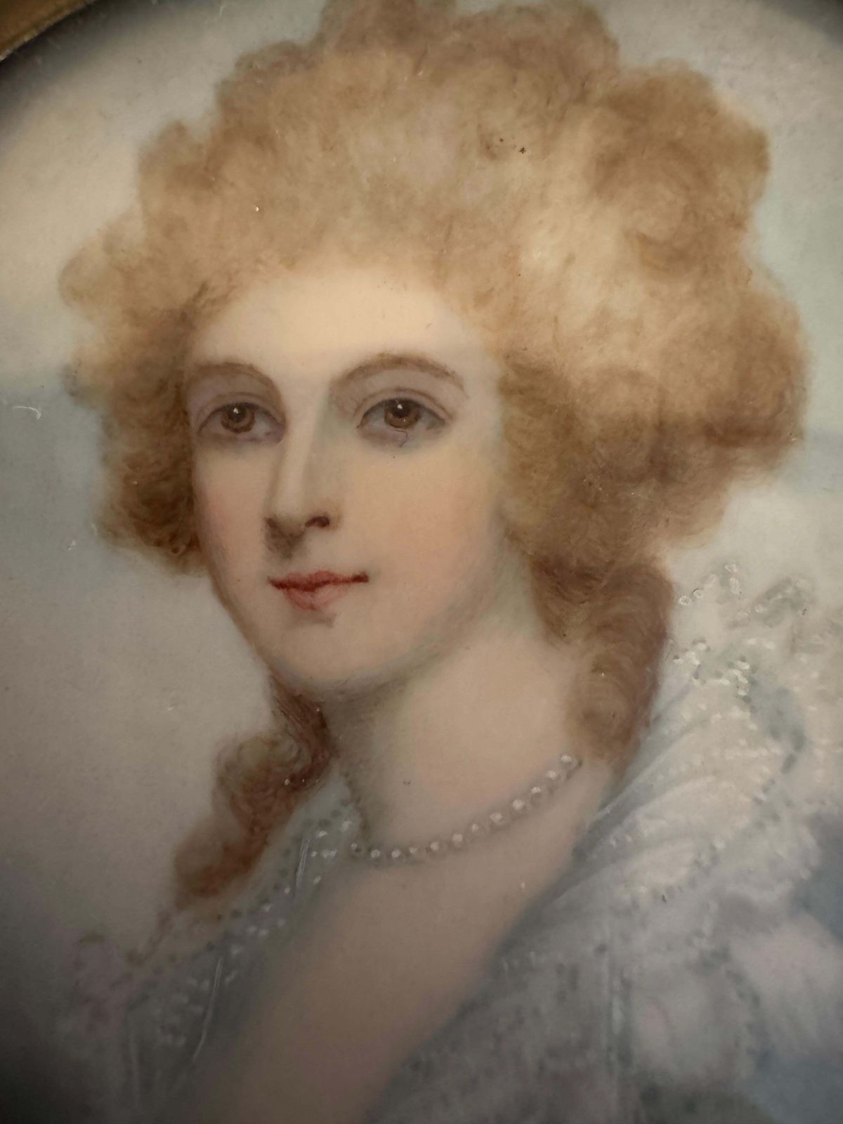 18th Century Portrait Miniature   Style Of Richard Cosway (1742  1821) photo for sale
