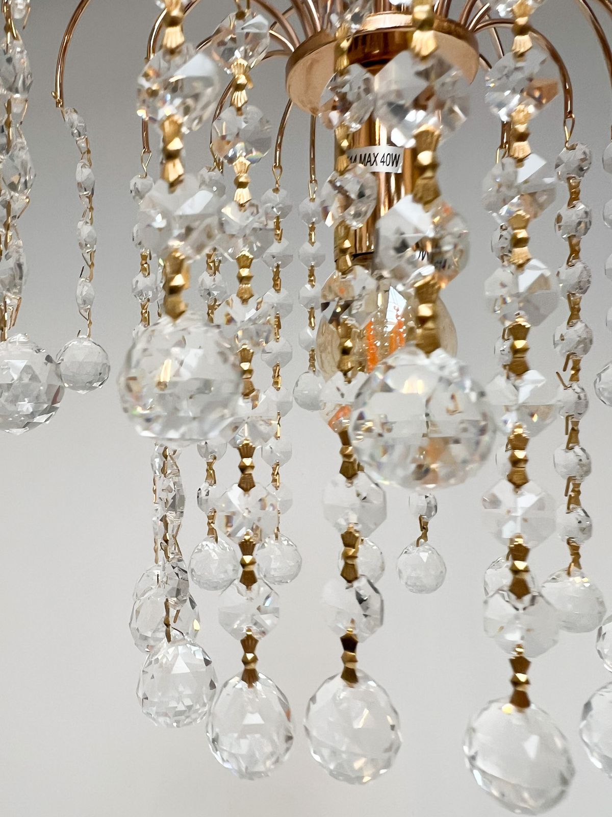 Italian Cristal Chandelier By Swarovski, After 2000 photo vinterior