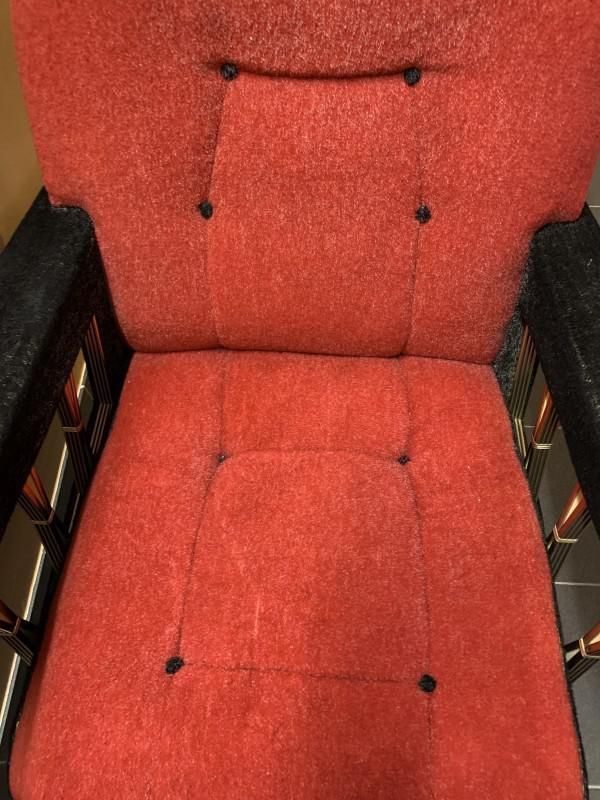 Set Vintage Italiaanse Club Fauteuils, Jaren 1950 photo vintage