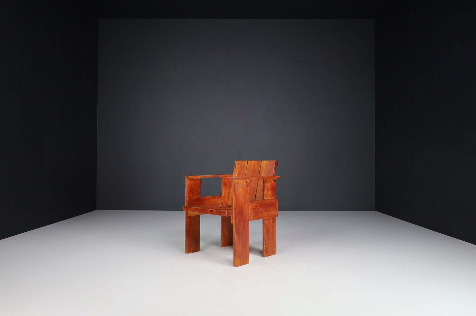2339.0 Gerrit Rietveld For Cassina Crate Chairs, Italy, 1970s photo