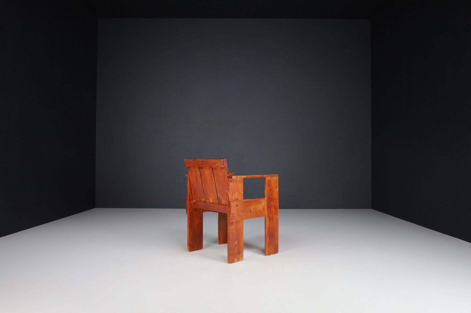 photo buy Gerrit Rietveld For Cassina Crate Chairs, Italy, 1970s