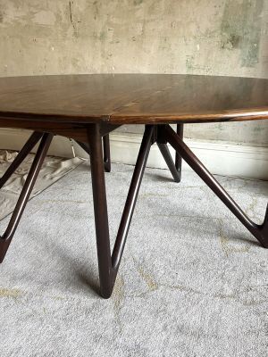 Kurt Ostervig Rosewood Gateleg Dining Table photo Furniture