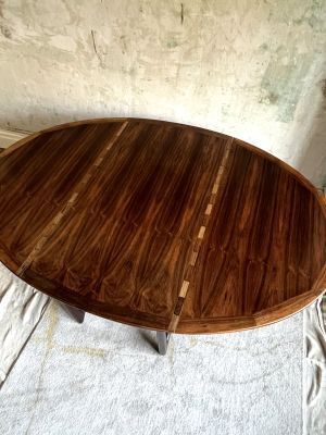Kurt Ostervig Rosewood Gateleg Dining Table photo 2874.0