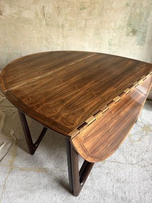 Kurt Ostervig Rosewood Gateleg Dining Table photo vinterior