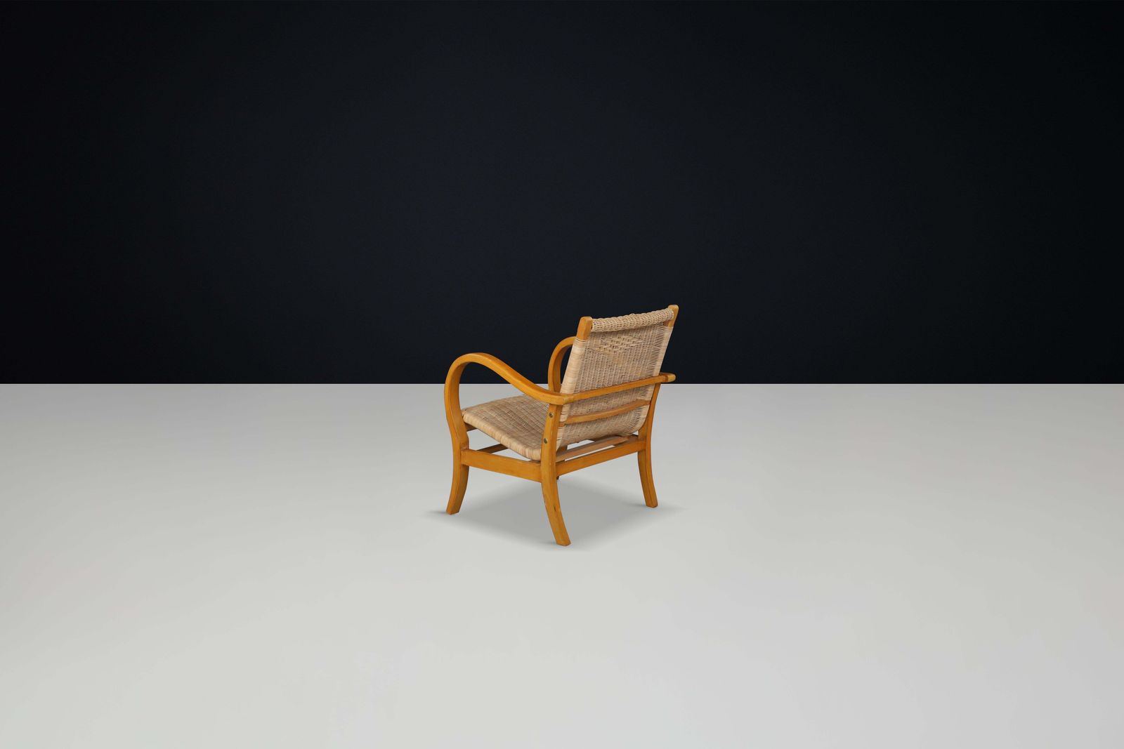 photo for sale Original Bauhaus Lounge Chair By Erich Dieckmann, Germany, 1930s — Single Chair