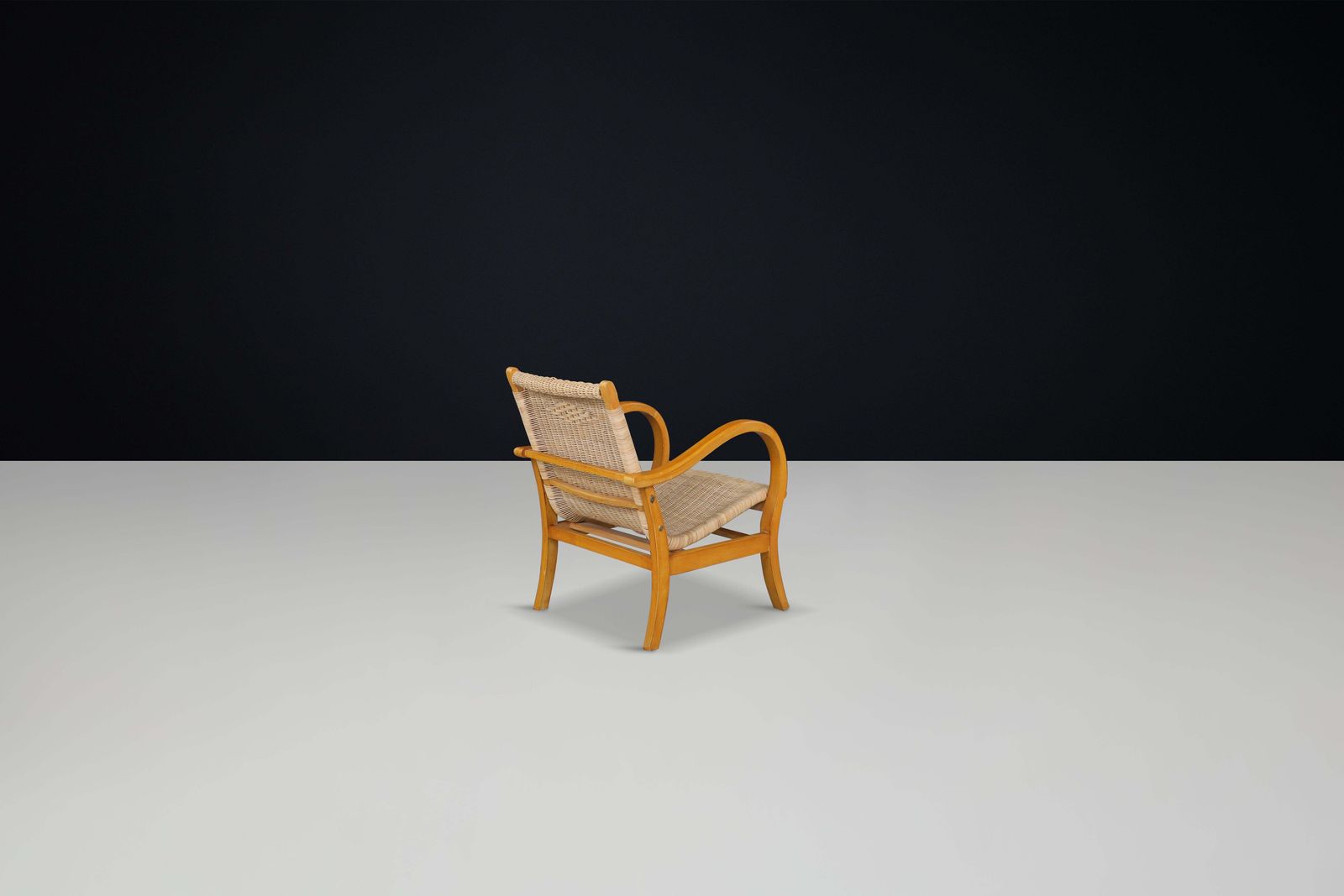 Furniture Original Bauhaus Lounge Chair By Erich Dieckmann, Germany, 1930s — Single Chair photo
