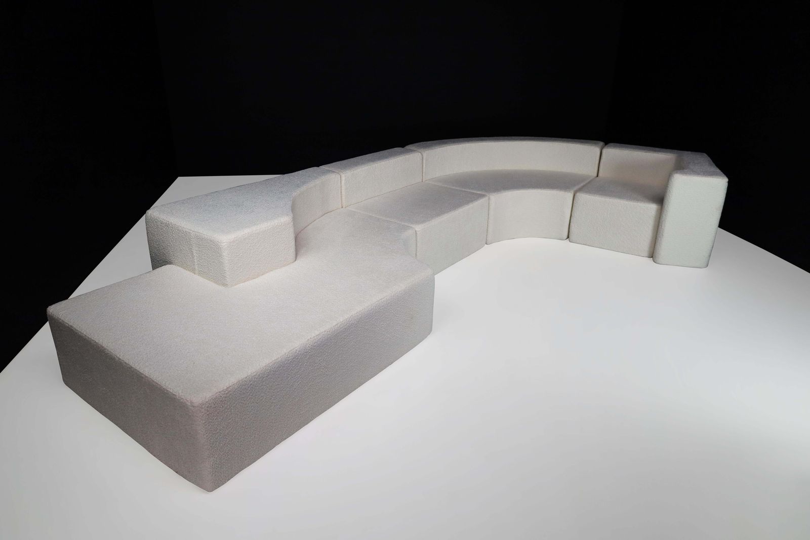 Italian Modular Sofa In The Style Of Pamio, Massari & Toso For Stillwood photo for sale