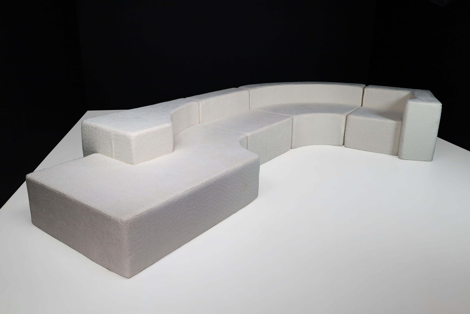 Furniture Italian Modular Sofa In The Style Of Pamio, Massari & Toso For Stillwood photo