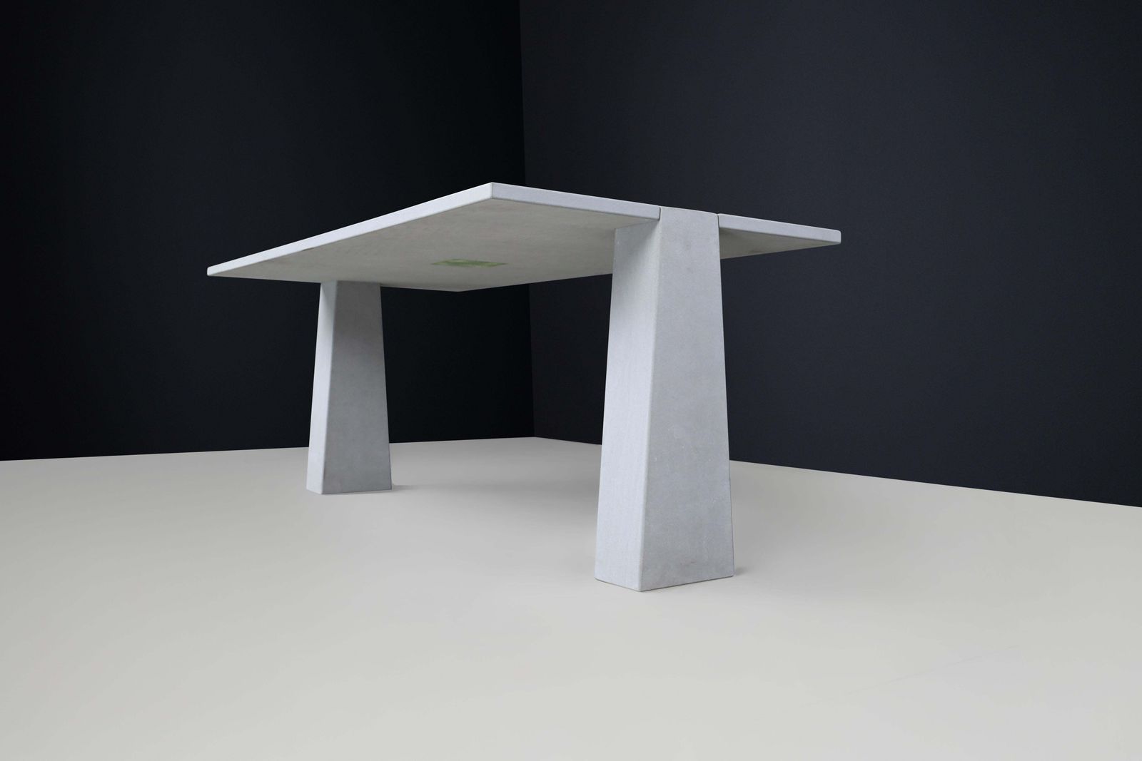 Pietra Serena' Inca'  Desk Or Dining Room By Angelo Mangiarotti For Skipper 1978 photo vinterior
