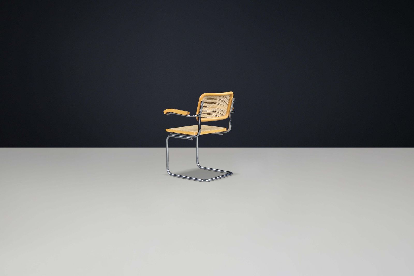 Set Of Four Marcel Breuer B32 Cesca Arm Chairs, Italy, 1970s photo 3692.0