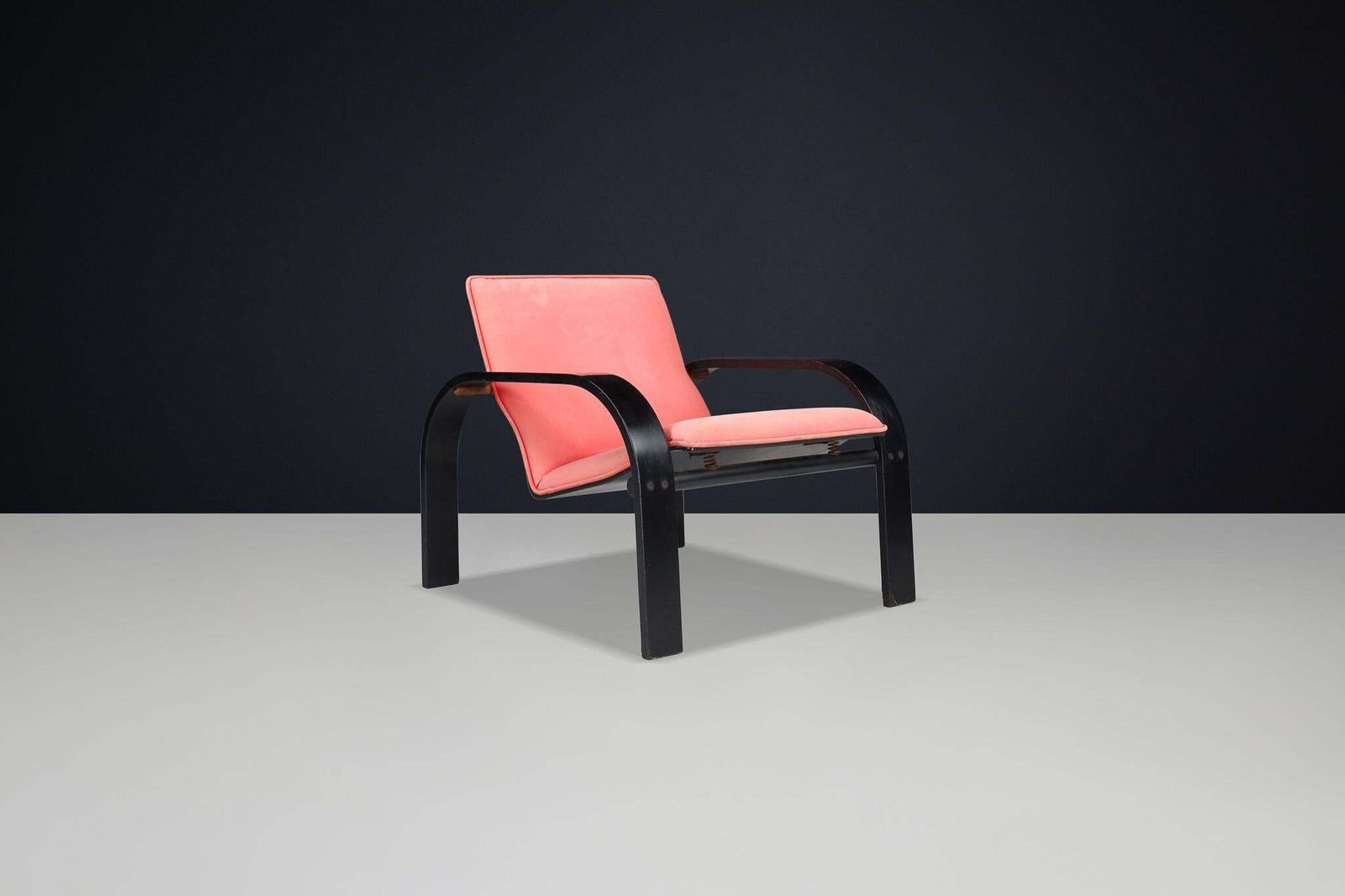 Set Of Two Mid Century Modern Armchairs Attributed To Alvar Aalto, Finland, 1940 photo vintage